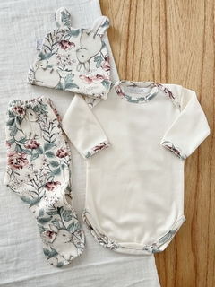Ajuar pima Little baby | Bunny aqua