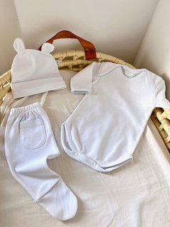 Ajuar pima Little Baby | Picot celeste