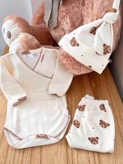 Ajuar hello baby algodón pima | Baby bear - comprar online