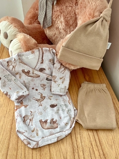 Ajuar hello baby algodón pima | In the woods - comprar online