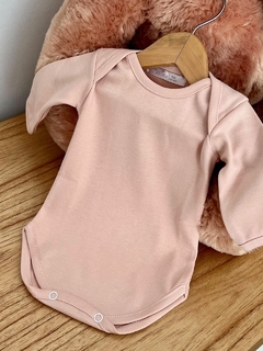 Body algodón pima | Rosa viejo - comprar online