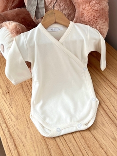 Body cruzado algodón pima | Natural - comprar online