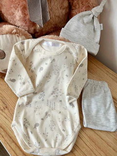 Body, ranita y gorrito algodón pima | Lapin - comprar online