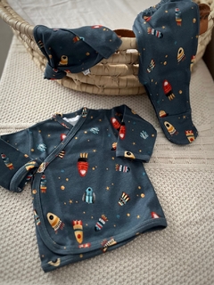 Baby box algodón pima | Rocket blue - comprar online