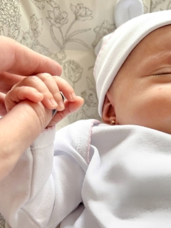 Ajuar pima Little Baby | Picot rosa