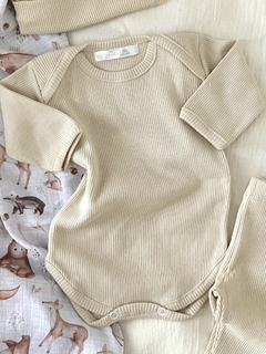 Body morley cotton | Latte - comprar online