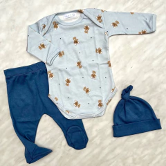 BODY, RANITA Y GORRITO ALGODÓN PIMA Y SOFT | TEDDY - comprar online