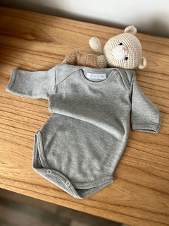 Body algodón pima | Gris melange