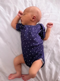 BODY MC ALGODÓN PIMA | ESTRELLITAS AZUL - comprar online