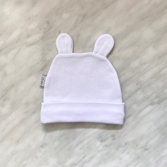 GORRO CON OREJITAS | BLANCO