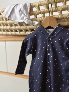 ENTERITO ALGODÓN PIMA | ESTRELLITAS AZUL - comprar online