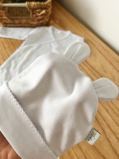 Ajuar hello baby algodón pima | Blanco - comprar online