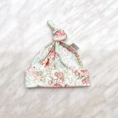 GORRO CON NUDITO ALGODÓN PIMA | FOREST LIGHT BLUE