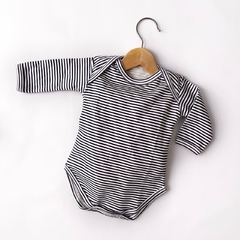 BODY ALGODÓN PIMA | RAYITAS AZUL - comprar online