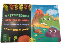 Livro quebra-cabeça - Diplodoco - comprar online