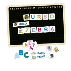 Quadro da alfabetização Babebi