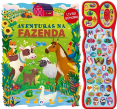 Livro sonoro - Aventuras na Fazenda 50 sons - comprar online