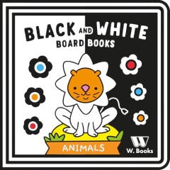 Livro com contraste - Black and White Board Books - comprar online