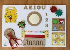 Painel Sensorial Montessori