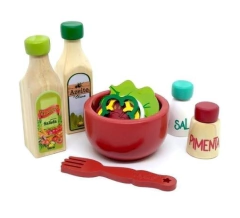 Kit salada de madeira