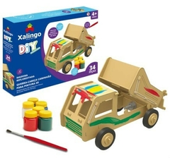 Quebra-cabeça Caminhão 3D para pintura