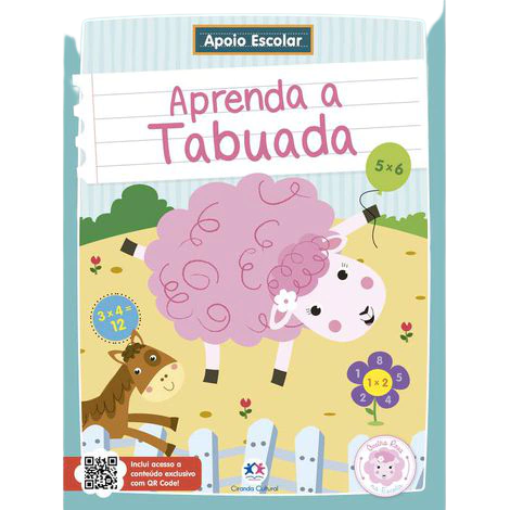 Livro de atividades - Apoio Escolar - Aprenda a Tabuada