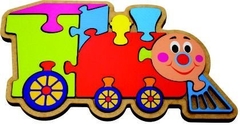 Quebra cabeça trem