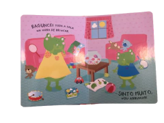 Livro infantil desculpe - boas maneiras Ekko brinquedos educativos