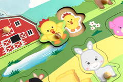 Encaixe Fazendinha com pinos - Edukabrink - comprar online