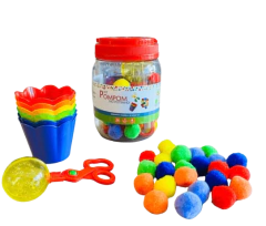 Kit Pompom no Potinho