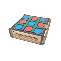 Jogo da velha caixa