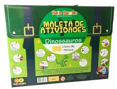Maleta pequeno artista dinossauros