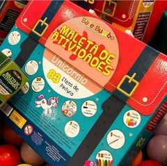 Maleta pequenos artistas unicórnio