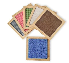 Combo textura tátil BIG + textura tátil média - Ekko Brinquedos Educativos