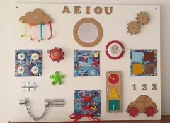 Painel Sensorial Montessori na internet