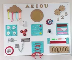 Painel Sensorial Montessori - loja online