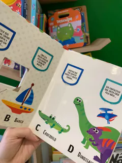 Livro - Abra e descubra - Alfabeto - comprar online