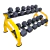 Kit Halter Dumbbell Sextavado 12,5 Ao 30kg + Suporte