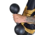 Imagem do Kit Haltere Bola Injetado 1 A 10kg Com Suporte - Frete Gratis