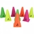 CONES DE AGILIDADE 24 CM KIT C/10 UNIDADES