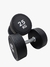 Par Dumbbell Monobloco Injetado Pegada Recartilhada - RRFIT Equipamentos Academia