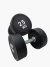 Par Dumbbell Monobloco Injetado Pegada Recartilhada - RRFIT Equipamentos Academia