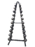 Jogo De Halteres Emborrachados Pares De 1 A 10kg Com Suporte - comprar online