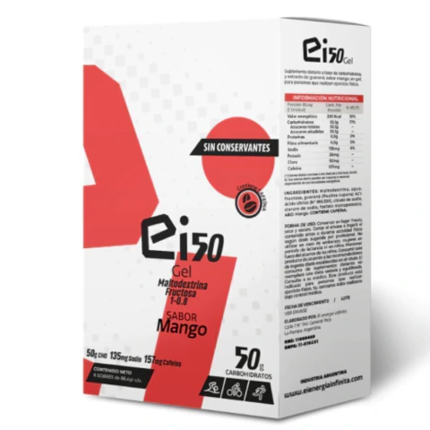 GEL 50G X6 - ENERGIA INFINITA - Scimmia Suplementos
