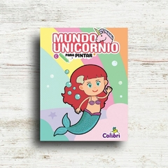 Mundo unicornio para pintar en internet