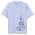 Remera Unisex Castillo garabato
