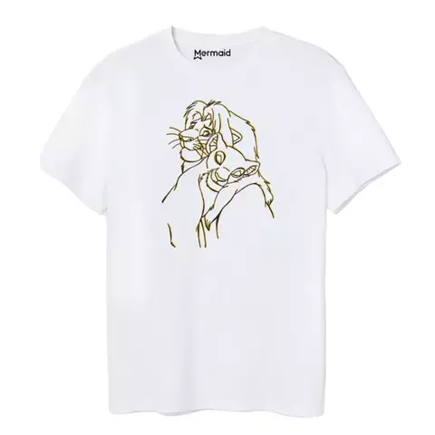 040 Remera unisex Nala y Simba - comprar online
