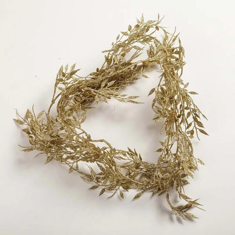 GUIRNALDA HOJAS - NAVIDAD - 180CM