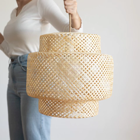 Colgante Neko Small Bambú ø40cm - comprar online