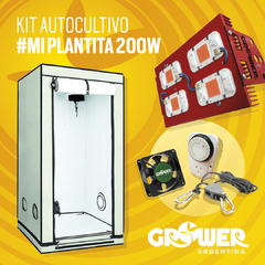 Kit Indoor #MiPlantita 200w (con Carpa Homebox)